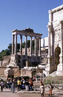 Saturn: Ruins of the Forum and Temple of