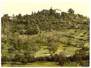 Blankenburg: Ruins of Greifenstein, Blankenburg, I. Thuringia, Germany