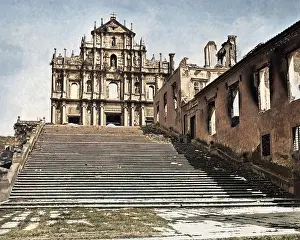 Macau: Ruins, Macau, China
