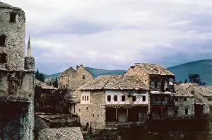 Mostar: Ruins in Mostar