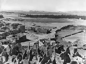 Thousand: Ruins of the oasis town of Siwa, 1936