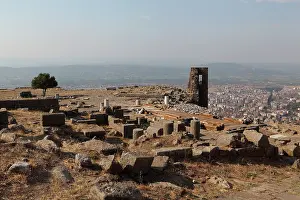 Bergama: Ruins, Pergamon, Bergama, Izmir, Turkey