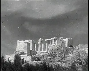 Propylaea: The Ruins of the Propylaea of the Acropolis in Athens