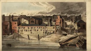 Southill: Ruins of the Savoy in 1816