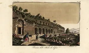 Triclinium: Ruins of the stadium at Ephesus