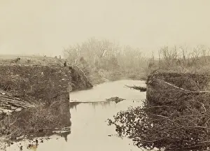 Manassas: Ruins of the stone bridge on the Battlefield