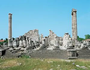 Hellenic: The ruins of the Temple of Apollo at Didyma. Turkey