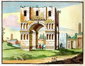 Ditalie: Ruins of the Temple of Janus, Rome
