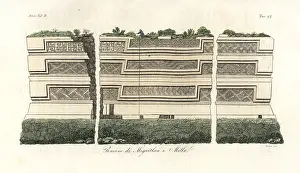 Verico: Ruins of the tombs of Mitla or Miguitlan, Mexico
