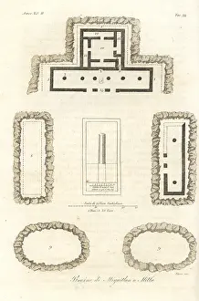 Verico: Ruins of the tombs of Mitla or Miguitlan, Mexico