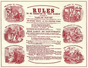 Sabbath: Rules to be Observed by a Victorian Family