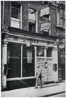 Jan24: Rule's restaurant in Maiden Lane