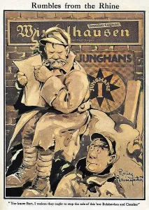 Iln - Consolidated Archive Holdings Ltd (colourised): Rumbles from the Rhine by Bruce Bairnsfather