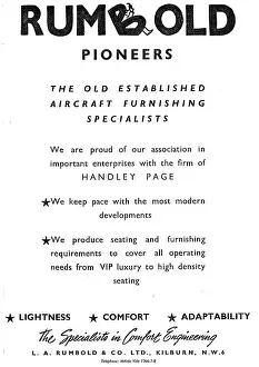 Rumbold Aircraft Seating