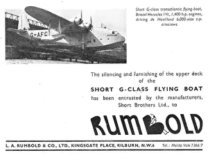 Rumbold: Rumbold Aircraft Seating