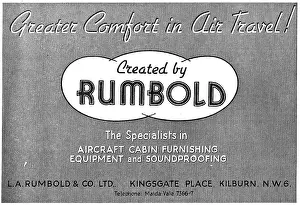 Rumbold: Rumbold Aircraft Seating