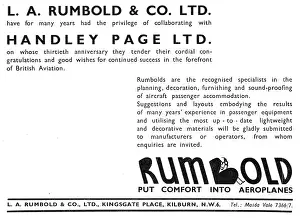 Rumbold: Rumbold Aircraft Seating