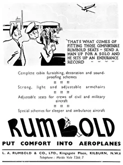 L.a.rumbold: Rumbold Aircraft Seats