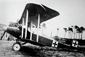 Ciii: Rumpler C III German two-seater biplane