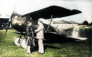 Rumpler D I German fighter biplane
