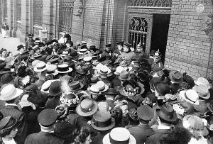 Withdraw: A run on German banks at the beginnning of World War I