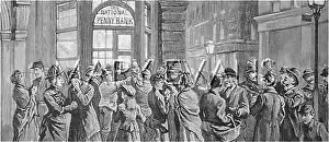 Depositors: RUN ON PENNY BANK 1888