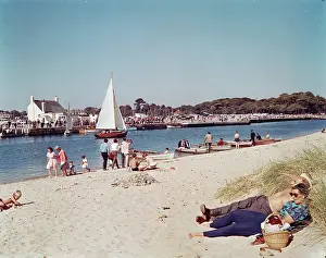 Mudeford: The Run and quay, Mudeford