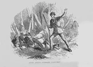 Catchers: Runaway slave with armed slave catcher and ?
