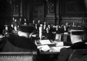 Proceedings: Rundfunkprozess (broadcasting process), 1934