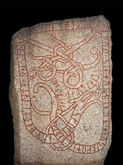 Statens: Runestone, Swedish History Museum, Stockholm, Sweden