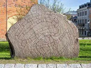 Runestone: Runestone, Uppsala Cathedral, Uppland, Sweden