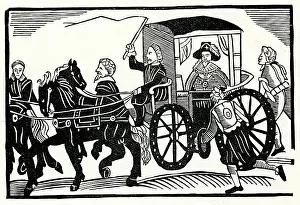 Footmen: RUNNING FOOTMEN, C17