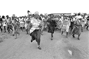 Reprieve: Running from the graveyard to the village feast. Mathopiest