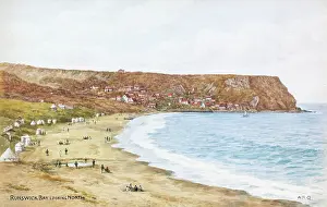 Runswick: Runswick Bay, North Yorkshire, looking north