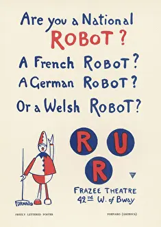 Rossum: RUR POSTER