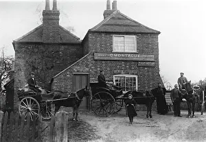 Binfield: Rural business, Post Office and employees. Binfield Heath