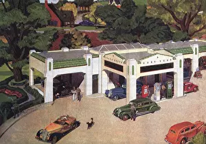 Serviced: Rural Gas Station