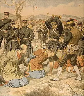 Behead: RUS/JAP WAR: CHINESE DIE