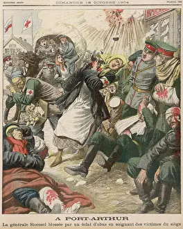 Stoessel: RUS-JAP WAR/WIFE HURT
