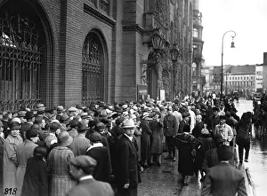 Bankruptcy: Rush of depositors, 1931