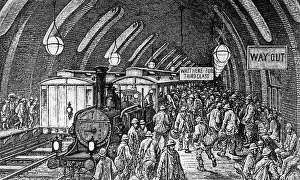 Commuter: Rush Hour in London, 1875