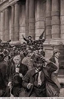 Speculators: The rush from the New York Stock Exchange