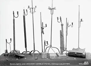 Weavers: Rushlights and Weavers Candlesticks, Armagh and Antrim