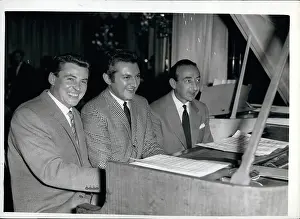 Liberace: Russ Conway, Liberace and Stanley Black, Variety Club event