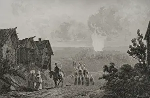 Hemisphere: Russia. Fires on the night-eve of the Feasts of Saint John