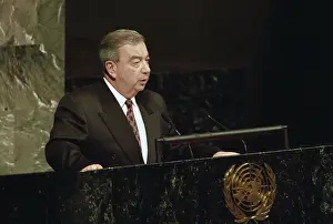 Intense: Russia Foreign Minister Primakov at 52nd Session