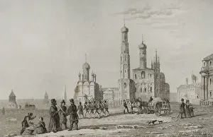 Onion: Russia, Moscow. Ivan the Great Bell Tower