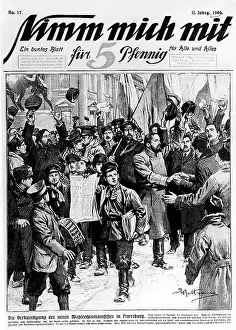 Mich: Russia, Revolution 1905, proclamation of the