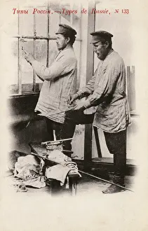 Glazing: Russia - Two Russian Glaziers