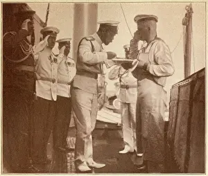 Fjords: Russia - Tsar Nicholas II aboard L'Etendard, in Finland